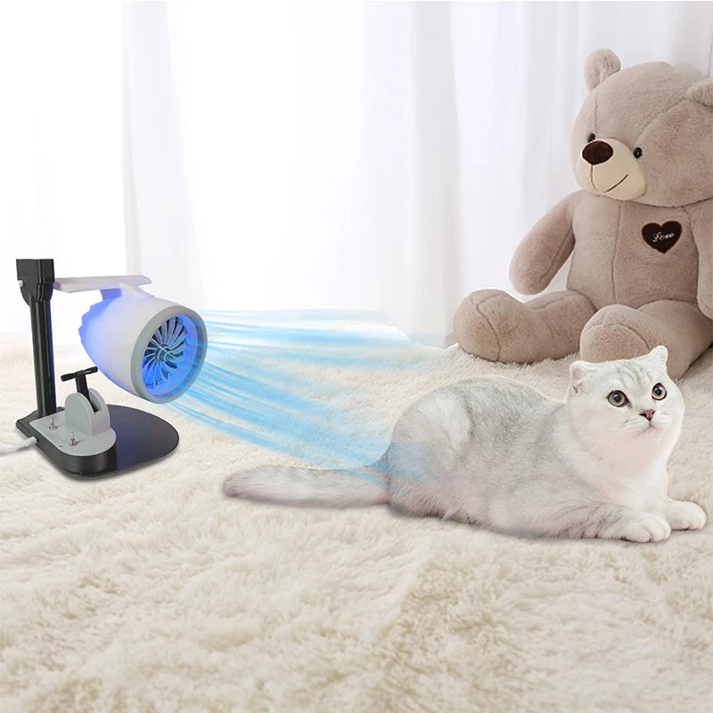 Mini Turboréacteur 3D avec Effet Flamme & Brume – Jouet Déco Futuriste