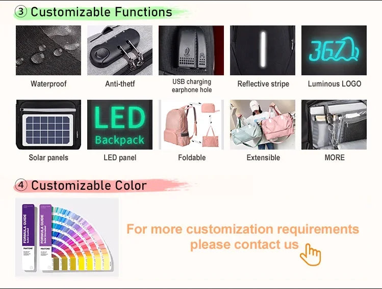 Sac à dos 4-en-1 Ours Rose – Style Étudiant & Cuir Recyclé