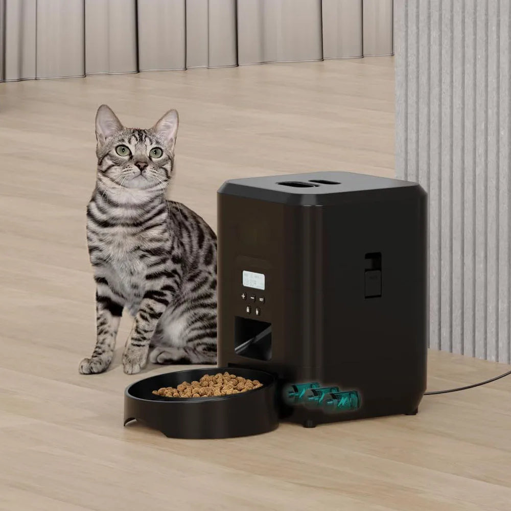 Distributeur Automatique Programmable pour Nourriture Chat & Chien